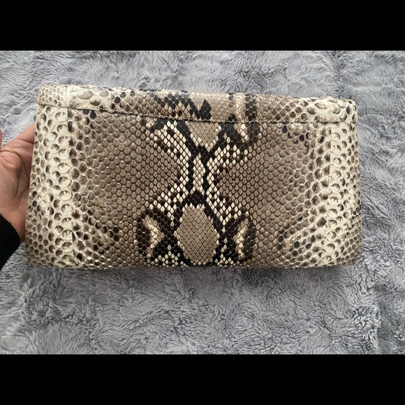 Real python skin clutch - Picture 3 of 5